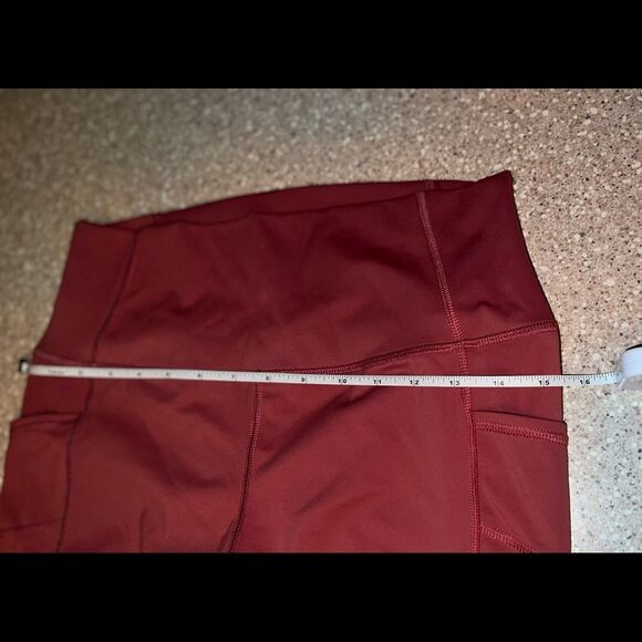 So Athletic Leggings~ Red ~ Sz. L ~ EUC - Picture 5 of 7